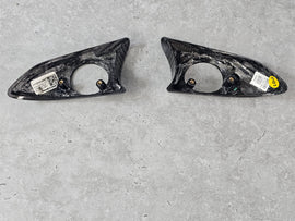 MCLAREN 720S LH / RH MIRROR STALKS LOWER SCALPS PLAN CAM 14AB318MP/ 14AB319MP