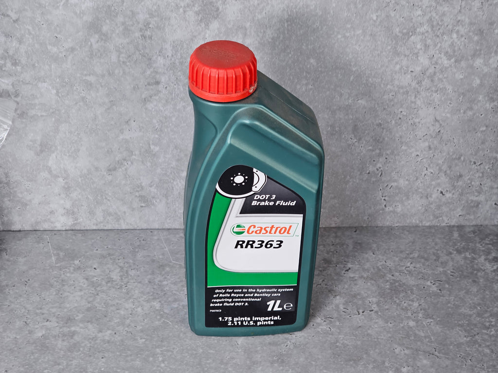 CASTROL RR363 BRAKE FLUID (1LITRE BOTTLE) RR363L1A