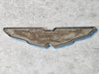 Load image into Gallery viewer, ASTON MARTIN WINGS BADGE – WHITE/GREEN 140MM RY63-407A74-AA