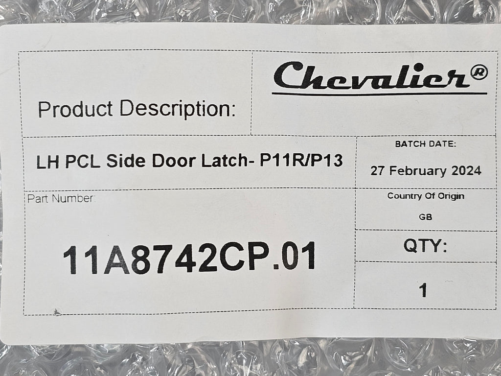 MCLAREN LH PCL SIDE DOOR LATCH 11A8742CP