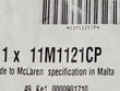 Load image into Gallery viewer, MCLAREN WINDOW LIFT SCREW COVER 11M1121CP