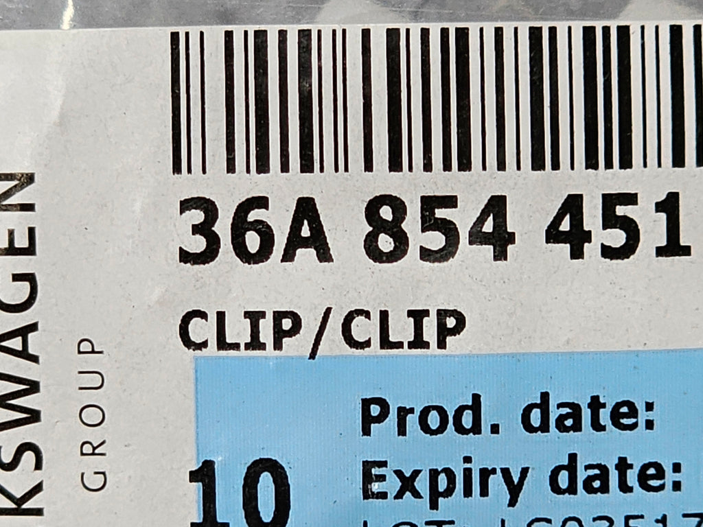 BENTLEY BENTAYGA (2015-2020) SECURING CLIP 36A854451