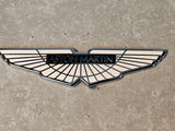 ASTON MARTIN WINGS BADGE (BLACK INLAY) 8D33-407A74-BB
