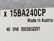 Load image into Gallery viewer, MCLAREN LOCKING RING 15BA240CP