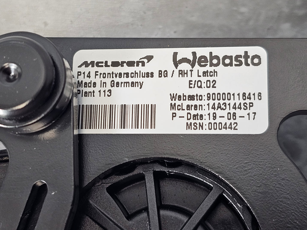 MCLAREN RIGHT LATCH 14AB347SP