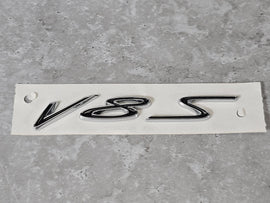 BENTLEY GT GTC V8S FENDER SILVER BADGE LABEL 3W8853675C