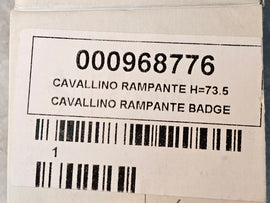 FERRARI ROMA CAVALLINO RAMPANTE BADGE 968776