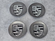 Load image into Gallery viewer, PORSCHE CHARCOAL GRAPHITE CENTRE CAP SET OF 4 7P5601149