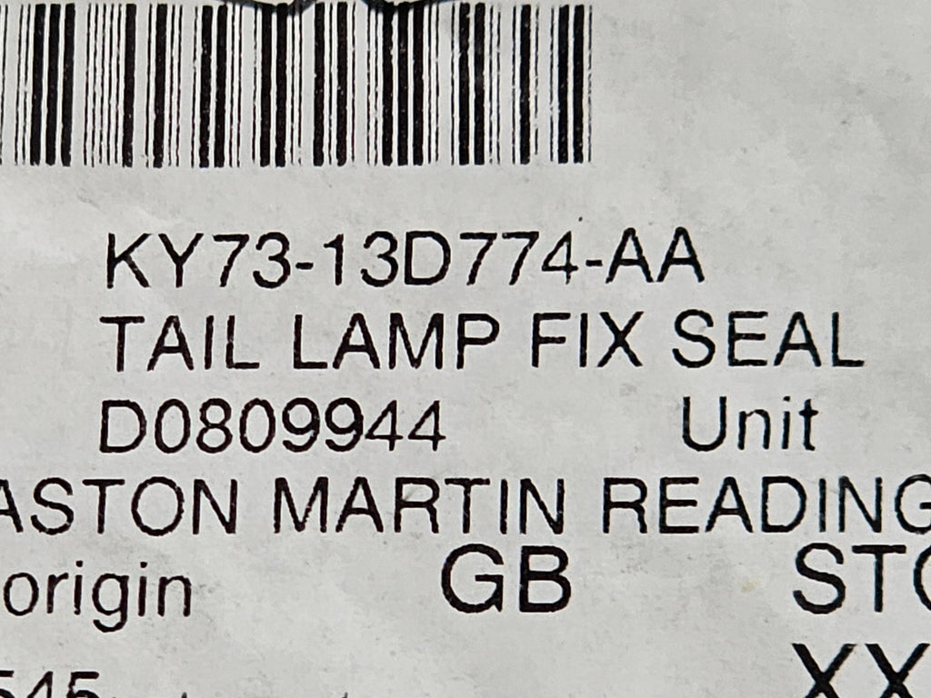 ASTON MARTIN DBX TAIL LAMP FIX SEAL KY73-13D774-AA