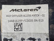 Load image into Gallery viewer, MCLAREN 765LT CARBON FIBRE REAR BUMPER DIFFUSER HATCH 14AB161RP-FC0005