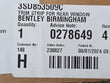 Load image into Gallery viewer, BENTLEY TRIM STRIP REAR WINDOW 3SD83509C