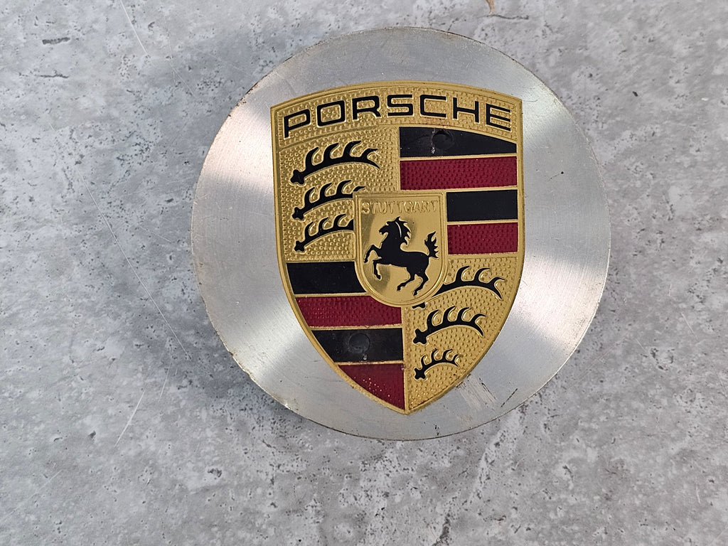 PORSCHE SILVER CENTRE CAP 95B.601.149