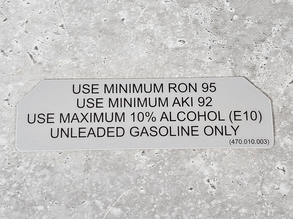 LAMBORGHINI FUEL TYPE KRAFTSTOFFVERBRAUC 470010003