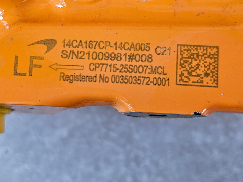 MCLAREN 720S FRONT LEFT CALIPER  14CA167CP (MCLAREN ORANGE)
