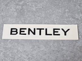 BENTLEY BLACK EDITION BOOT LETTERING (SELF-ADHESIVE) 400130134