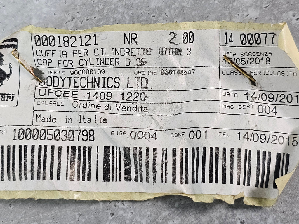 FERRARI CAP FOR CYLINDER D.38 182121