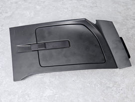 PORSCHE 992 GT3 BRACKET RIGHT SERVICE FLAP WITH CONTROL MOTOR MATT BLACK 9GT825132B