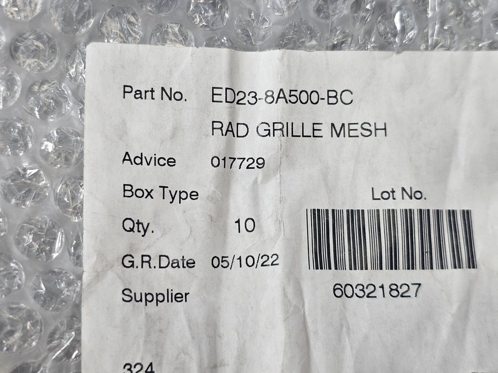 ASTON MARTIN RADIATOR GRILLE MESH ED23-8A500-BC