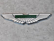 Load image into Gallery viewer, ASTON MARTIN WINGS BADGE – WHITE/GREEN 140MM RY63-407A74-AA