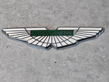 ASTON MARTIN WINGS BADGE – WHITE/GREEN 140MM RY63-407A74-AA