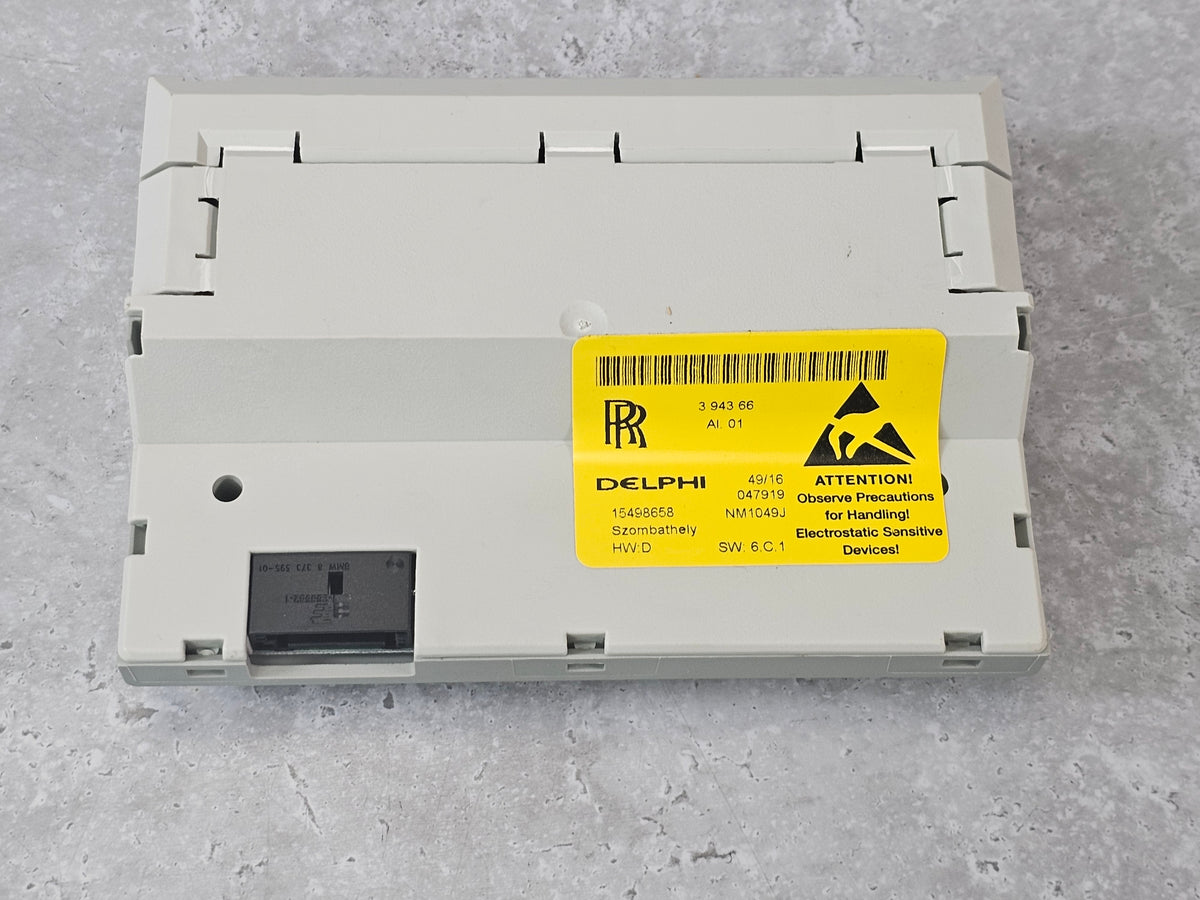 Control Unit Front View ROLLS ROYCE PHANTOM CONTROL UNIT, FRONT CENTRE CONSOLE 0394366 – ApexSpares