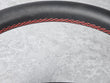 Load image into Gallery viewer, LAMBORGHINI AVENTADOR S ROADSTER STEERING WHEEL BLACK LEATHER WITH RED STITCHING 470419091DQ