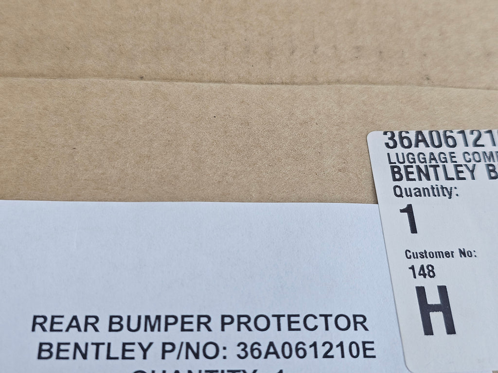 BENTLEY BENTAYGA (2015-2020) TRUNK LINING, LOAD EDGE PROTECTION 36A 061 210 E