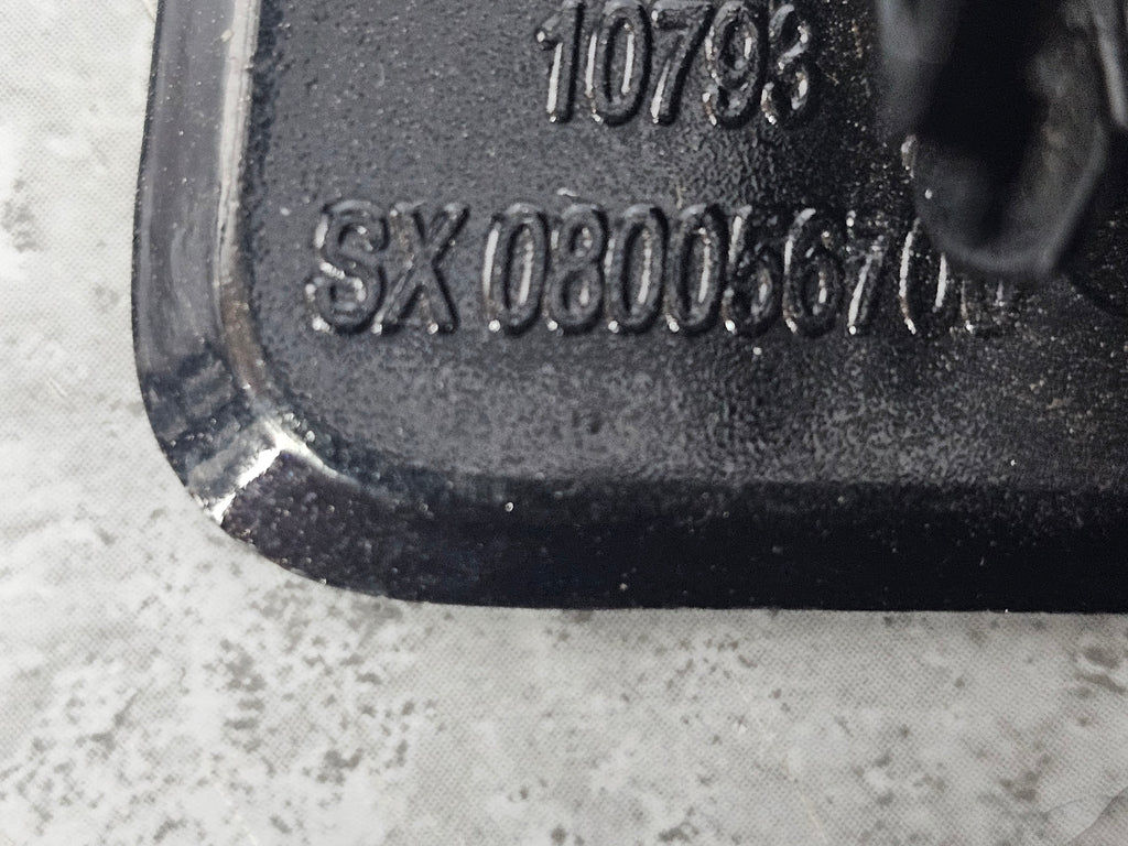 MASERATI GRANTURISMO HEADLAMP WASHER COVER LEFT SX080056700 (BLACK)