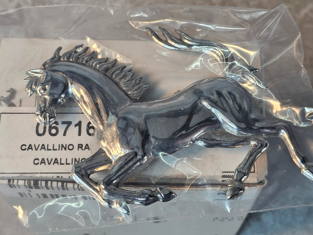 FERRARI 599, 612, CALIFORNIA, FF CAVALLINO RAMPANTE BADGE 67165200