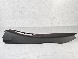 MCLAREN ASSY RR QTR TRIM LH BLACK ALCANTARA MCL ORANGE STITCHING 14NB257CP