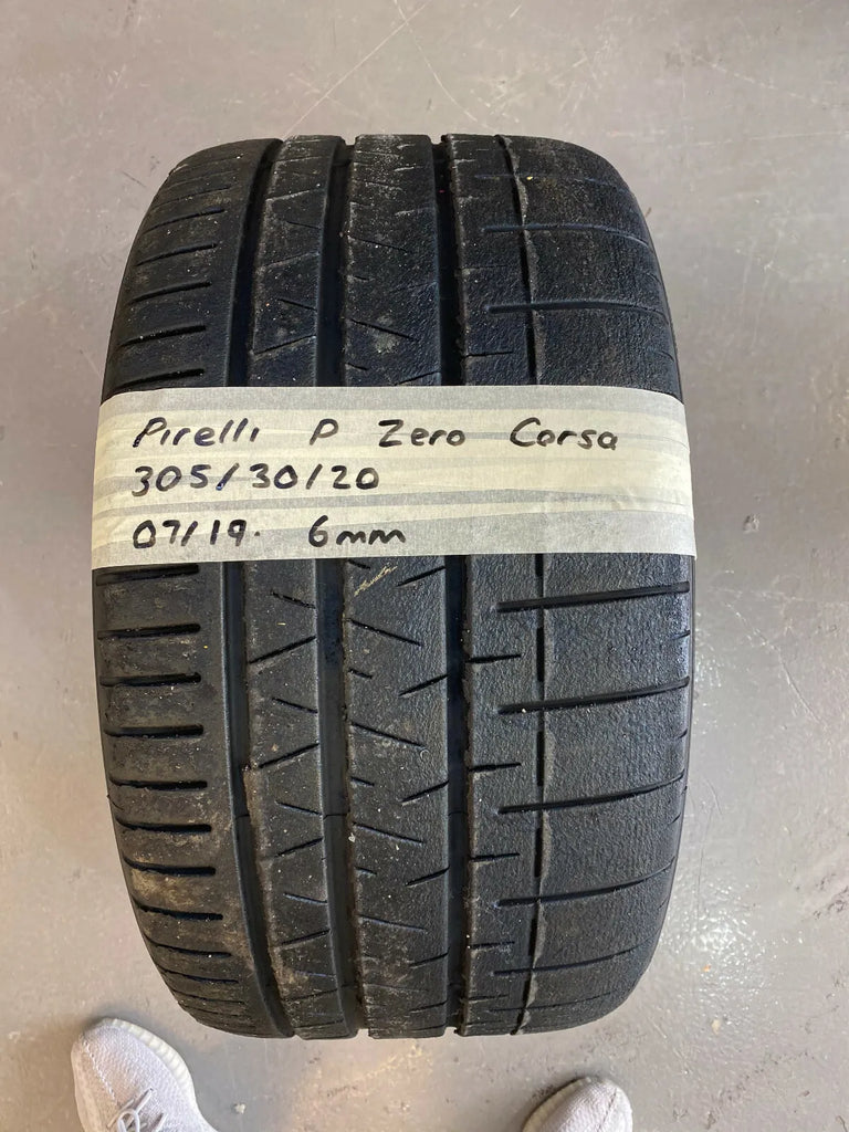 PIRELLI P-ZERO CORSA 305/30/20 DOT (07/19) - 6MM (NEW TYRES ONLY 7MM)