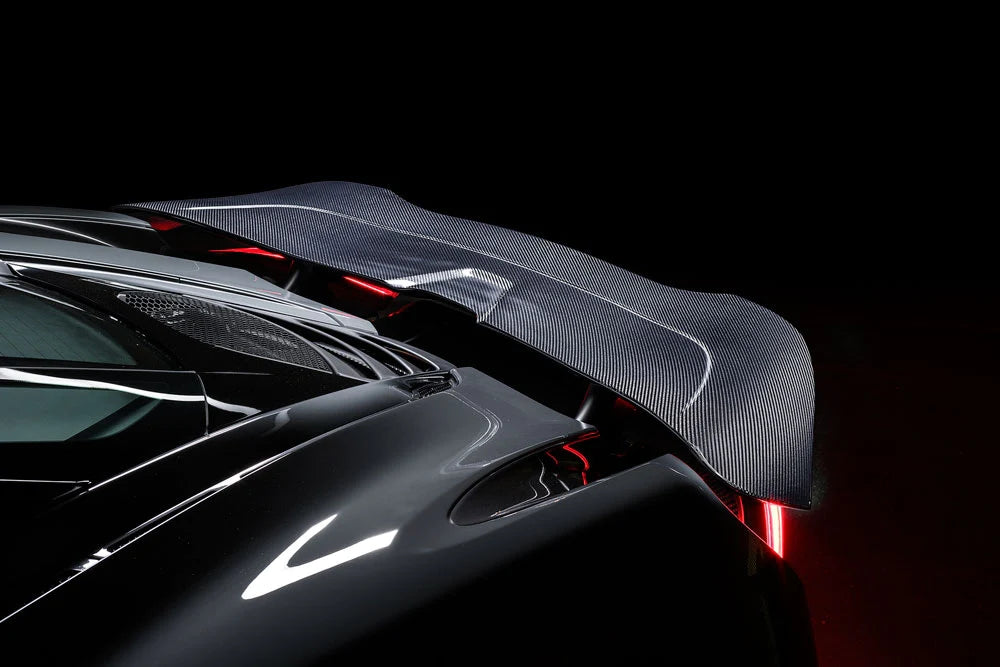 VORSTEINER SILVERSTONE EDITION CARBON AERO ACTIVE REAR WING FOR MCLAREN 720S