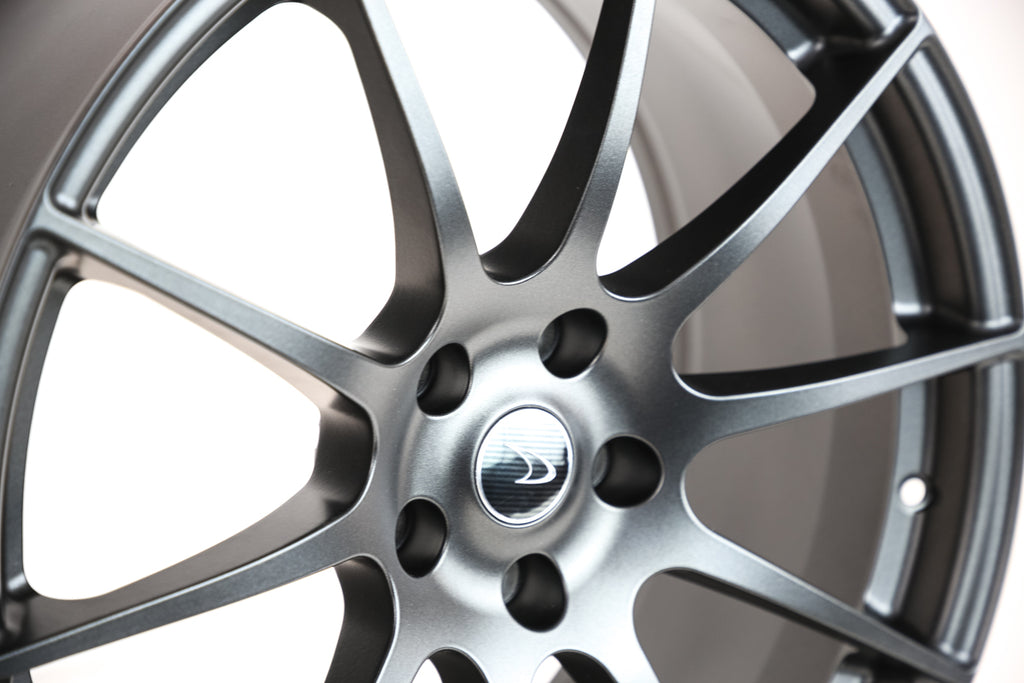 MCLAREN P1 10 SPOKE ULTRA LIGHT 19”- 20” ALLOY WHEEL SET IN STEALTH GREY