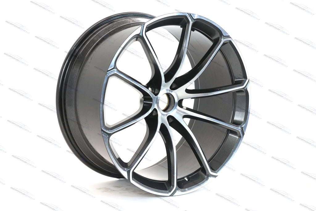 MCLAREN 570S SPIDER LIGHT WEIGHT FORGED ALLOY WHEEL ONLY GREY/MACHINE 13B0928CP
