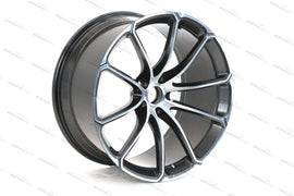 MCLAREN 570S SPIDER LIGHT WEIGHT FORGED ALLOY WHEEL SET GREY/MACHINE 13B0928CP