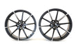 Load image into Gallery viewer, MCLAREN 720S MSO TURBINE ALLOY WHEELS - BLACK/ MACHINE FINISH 14A3345P