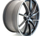 Load image into Gallery viewer, MCLAREN 720S MSO TURBINE ALLOY WHEELS - BLACK/ MACHINE FINISH 14A3345P