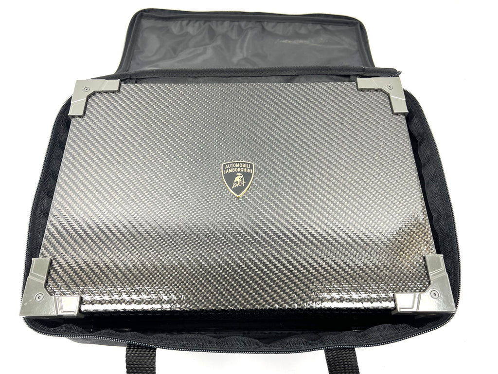 GENUINE LAMBORGHIN SVJ EDITION CARBON WATCH BOX/ CASE INC AFTERCARE PACK
