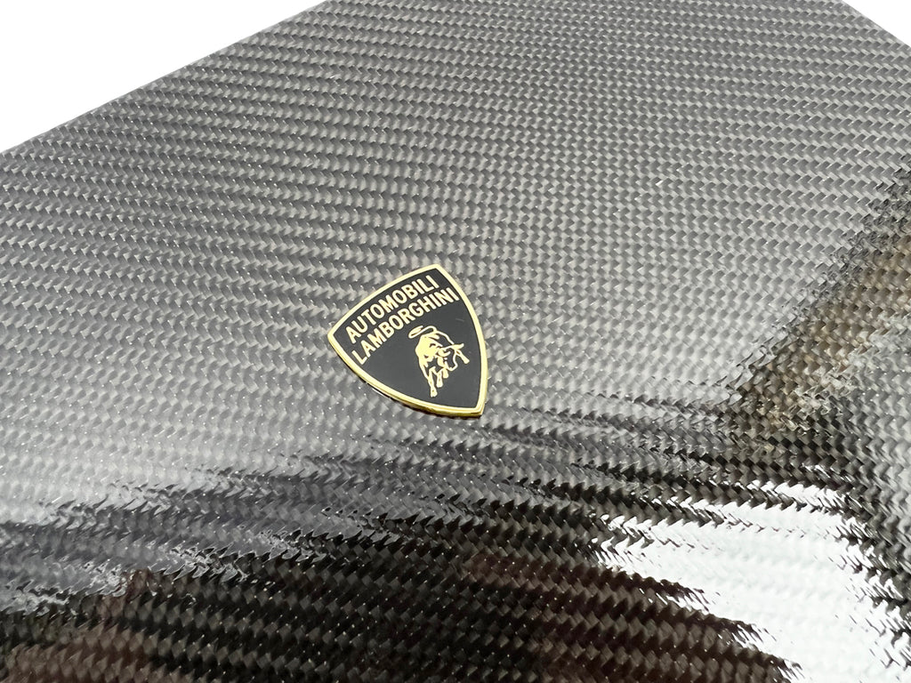 GENUINE LAMBORGHIN SVJ EDITION CARBON WATCH BOX/ CASE INC AFTERCARE PACK