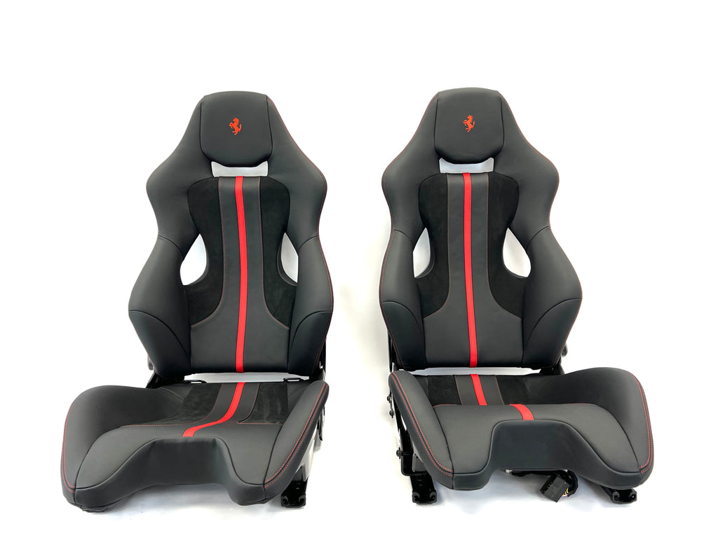 FERRARI 488 PISTA/ 812/ F8 GOLDRAKE CARBON SEAT RED AND BLACK 783322 783325