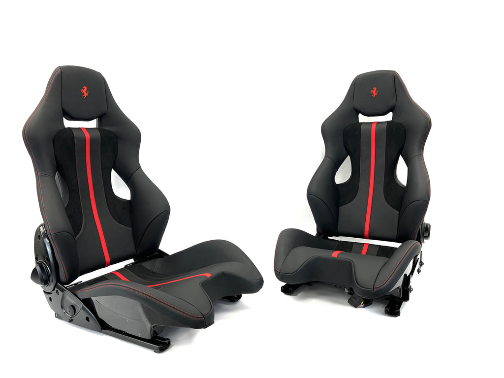 FERRARI 488 PISTA/ 812/ F8 GOLDRAKE CARBON SEAT RED AND BLACK 783322 783325