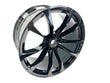 Load image into Gallery viewer, GENUINE LAMBORGHINI URUS 23&quot; TAIGETE BLACK ALLOY WHEELS SET 4ML601025