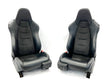 Load image into Gallery viewer, GENUINE MCLAREN 675LT/ 650S ELECTRIC COMFORT SEATS IN BLACK ALCANTARA &amp; LEATHER