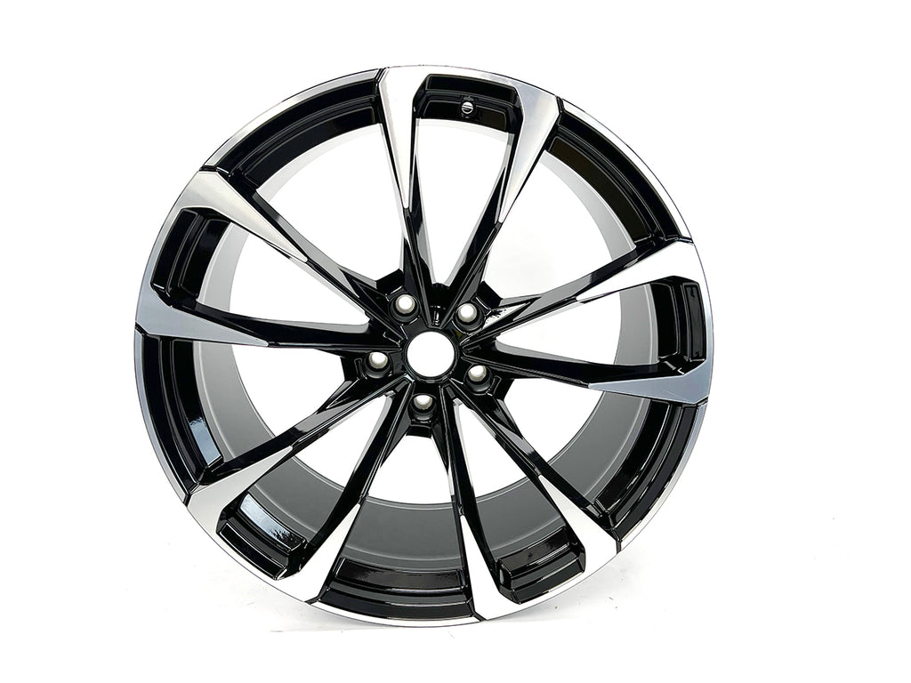 LAMBORGHINI URUS FRONT WHEEL 10JX23" - BLACK/ MACHINE FACE 4ML601025BA0