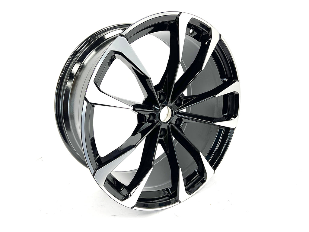 LAMBORGHINI URUS FRONT WHEEL 10JX23" - BLACK/ MACHINE FACE 4ML601025BA0