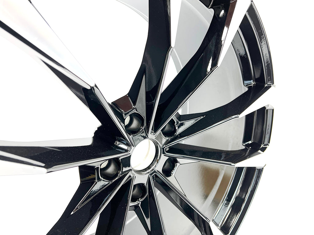 LAMBORGHINI URUS FRONT WHEEL 10JX23" - BLACK/ MACHINE FACE 4ML601025BA0