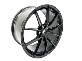 GENUINE FERRARI 812 SUPERFAST ULTRA LIGHT 10 SPOKE FRONT WHEEL - BLACK 313965