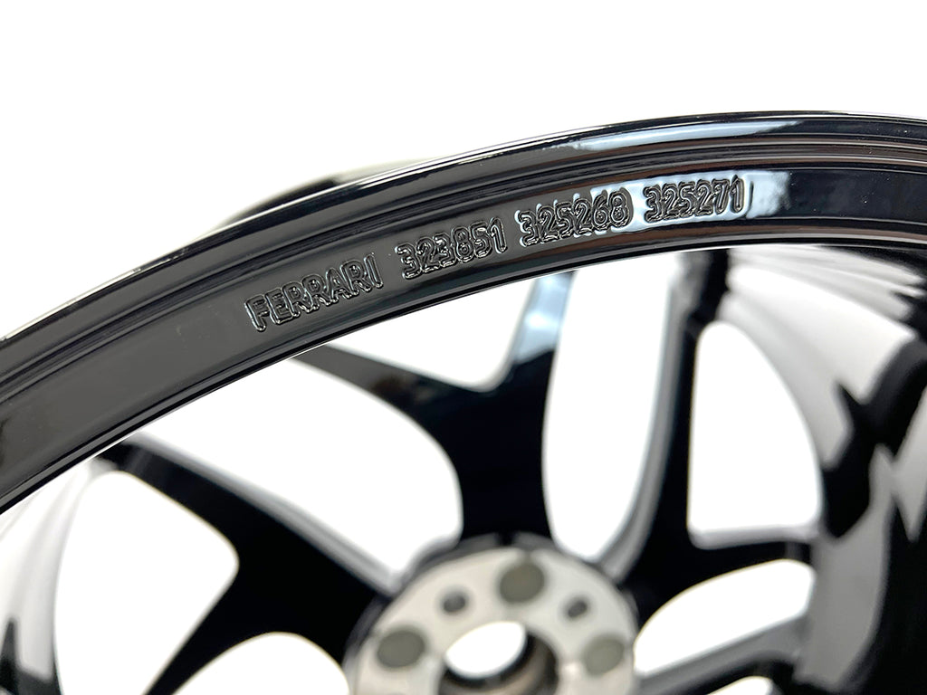 FERRARI 812 FORGED 20" X 11.5 REAR LEFT WHEEL BLACK 325271