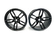Load image into Gallery viewer, GENUINE FERRARI 488 GTB 20&quot; 5-TWIN SPOKE FORGED ALLOY WHEELS IN BLACK