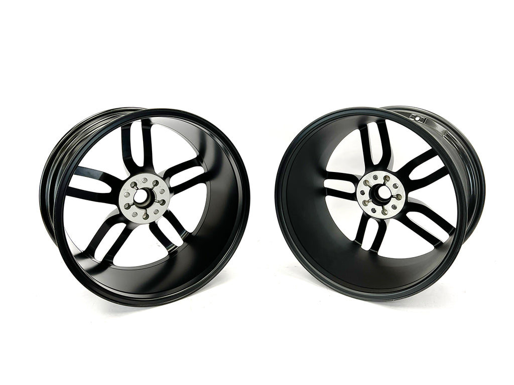 GENUINE FERRARI 488 GTB 20" 5-TWIN SPOKE FORGED ALLOY WHEELS IN BLACK